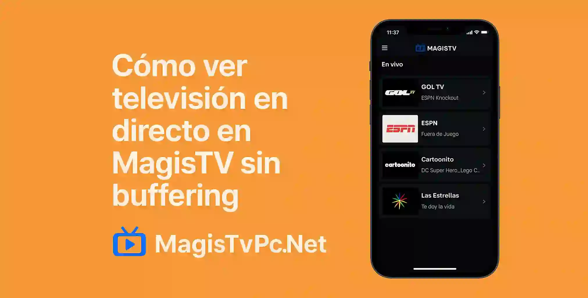 Cómo ver televisión en directo en MagisTV sin buffering